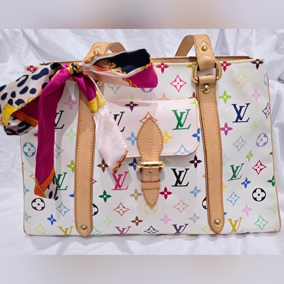 LV White Multicolor AURELIA - Picture 11 of 16